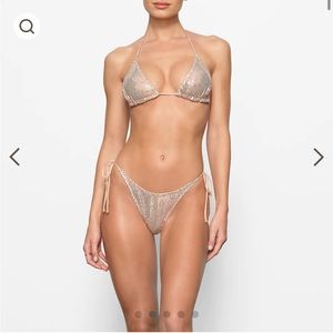 COPY - SOLDOUT SKIMS SEQUIN BIKINI